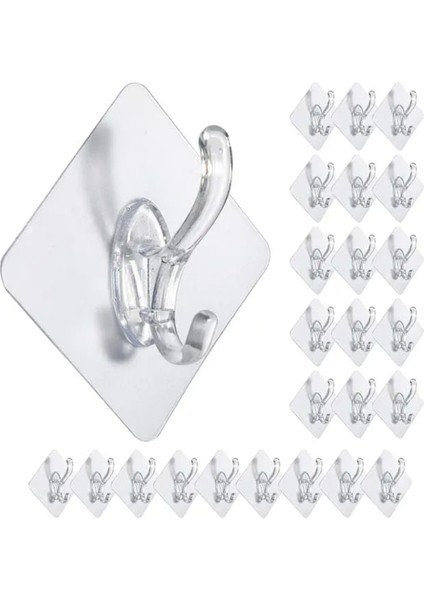 5 Adet Kendinden Yapışkanlı Tekli Banyo Askı, Askı Aparatı 5 Adet modelleri