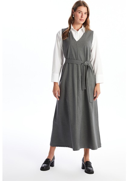 Yeni Sezon V Yaka Elbise fiyatları