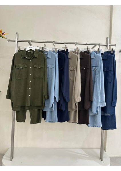 Lyocell Kot Çıt Çıtlı P.takım