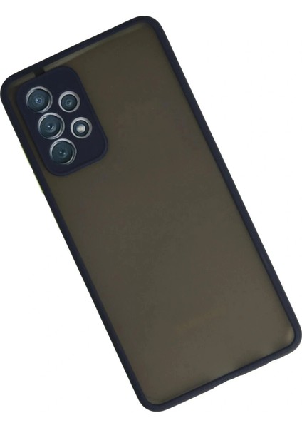 Samsung Galaxy A72 Kılıf Montreal Silikon Kapak - Lacivert modelleri