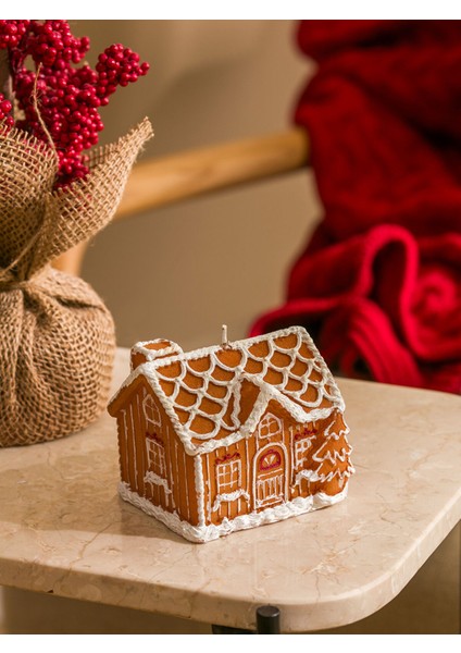 Yeni Sezon Yılbaşı Temalı Dekoratif Mum 8 cm fiyatları