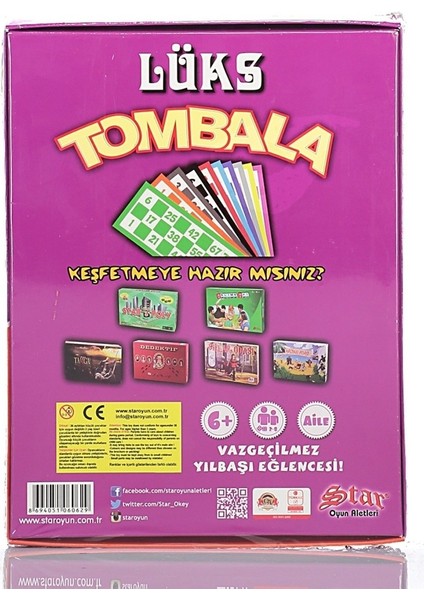 Antkırtasiyeaksesuar Lüks Tombala modelleri