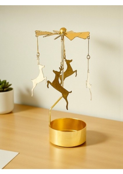 Isı ile Dönen Mumluk – Geyik Modeli Dilek Çanı modelleri