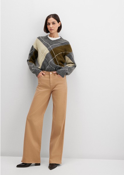 Malibu Bej Gabardin Pantolon 1010152-91198 modelleri