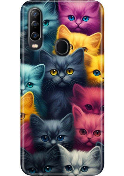 General Mobile Gm 20 Pro Kılıf Baskılı Silikon Case Uv Kedi Ordusu