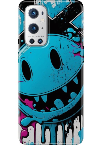 Oneplus 9 Pro Kılıf Desenli Design Silikon Vintage Wall