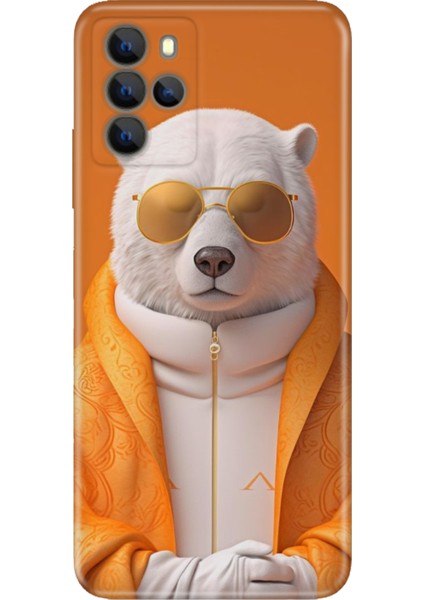 Omix X700 Kılıf Hd Silikon Stil Bear