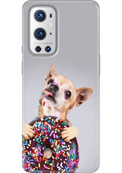 Oneplus 9 Pro Kılıf Desenli Design Silikon Donut Dog