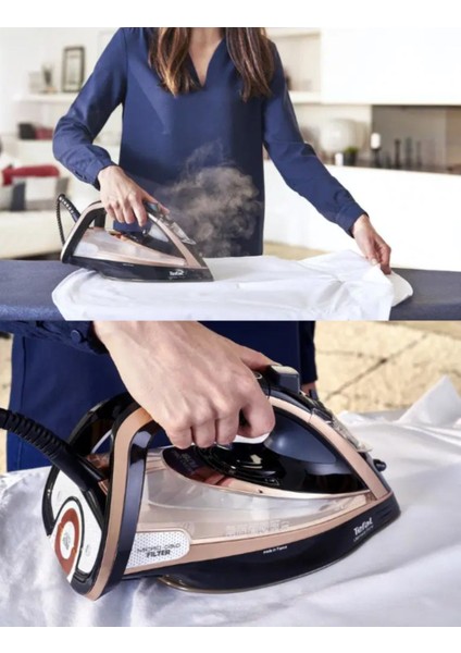 Durilium Airglide Autoclean Tabanlı Ultimate Pure 3200 W Güç, 260 G/ Dk Şok Buhar, Micro-Calc Kireç Filtre + Kumaş Hav&yün Temizleyici