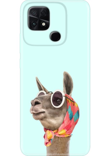 Poco C40 Kılıf Renkli Temalı Silikon Deve