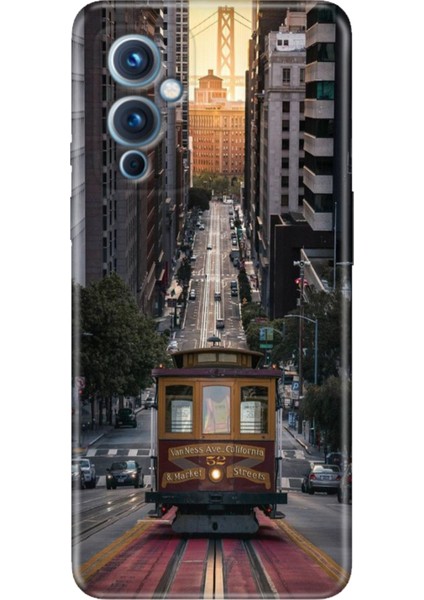 Oneplus 9 Kılıf Desenli Silikon Renkli Tpu Uv California