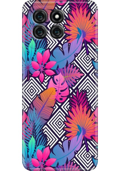 Reeder S71 Kılıf Desenli Kapak Renkli Tpu Uv Botanik