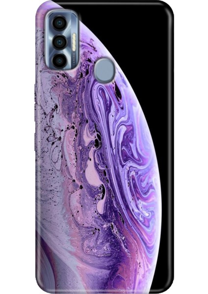 Tecno Spark 7 Pro Kılıf Renkli Silikon World