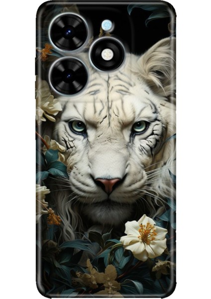 Tecno Spark Go 2024 Kılıf Baskılı Esnek Silikon Kapak Aslan