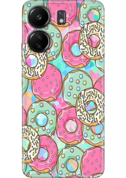 Xiaomi Redmi 13C - Poco C65 Kılıf Renkli Esnek Silikon Donut