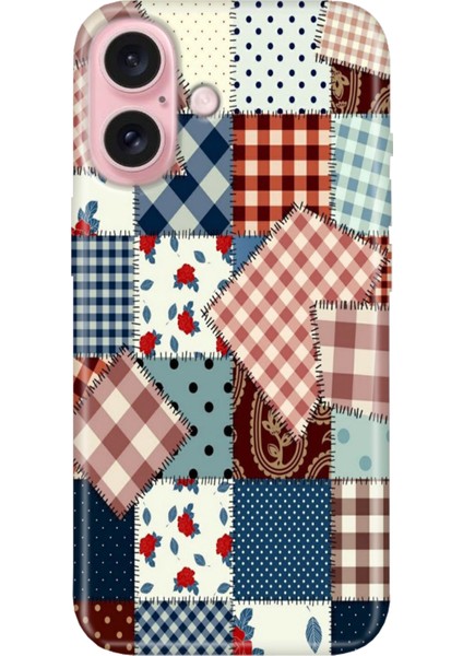 iPhone 16 Plus Kılıf Silikon Desenli Kalıplı Case Yama