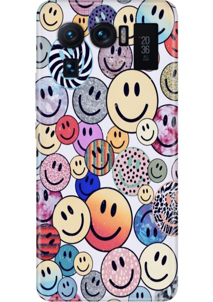 Xiaomi Mi 11 Ultra Kılıf Desenli Outlet Silikon Emojix