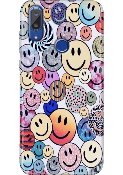 Vestel Venus E5 Kılıf Desenli Baskılı Hd Vestel E5 Silikon Emojix