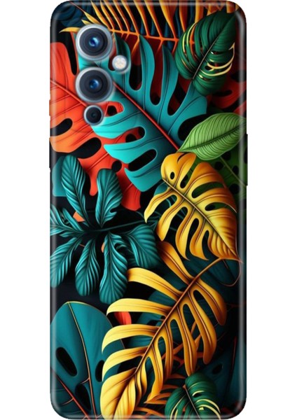 Oneplus 9 Kılıf Desenli Silikon Renkli Tpu Uv Renkli Orman