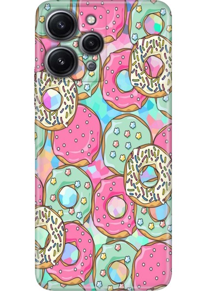 Xiaomi Redmi 12 Kılıf Tasarım Outlet Silikon Donut