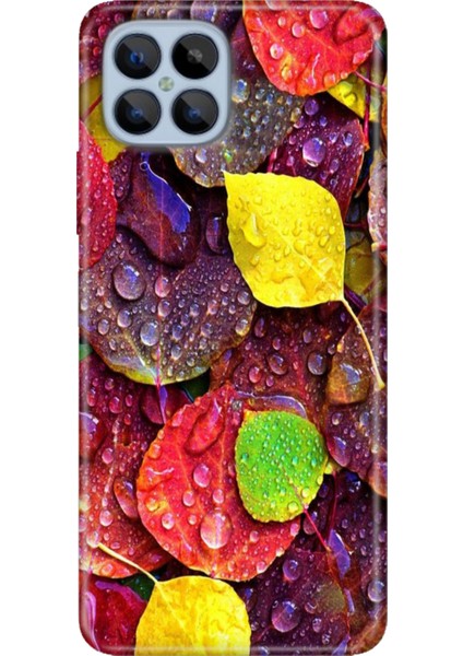 Omix X600 Kılıf Renkli Esnek Silikon Sonbahar