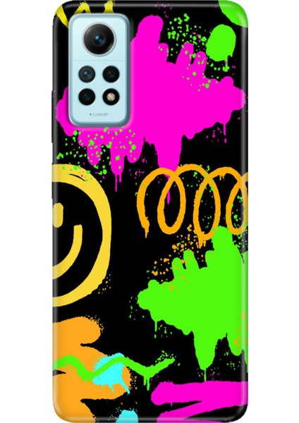 Xiaomi Redmi Note 12 Pro 4g Kılıf Desenli Outlet Silikon Smile