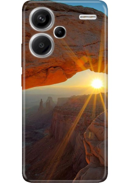 Xiaomi Redmi Note 13 Pro Plus 5g Kılıf Tasarım Outlet Silikon Sun