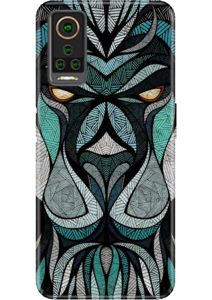 General Mobile Gm 22 Pro Kılıf Hd Desenli Esnek Silikon Lion Mandala