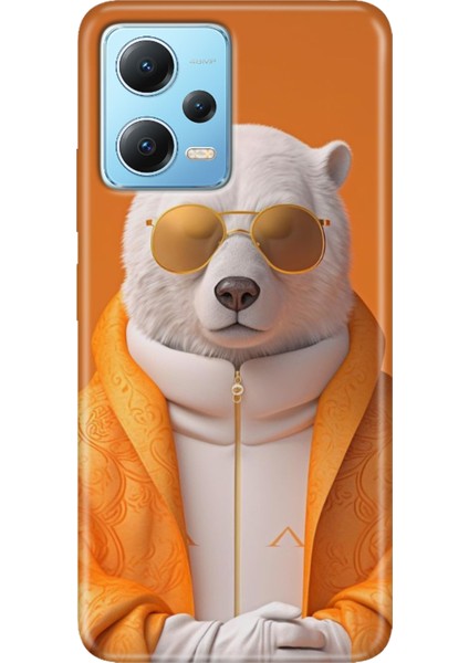 Xiaomi Redmi Note 12 4g Kılıf Desenli Design Silikon Stil Bear