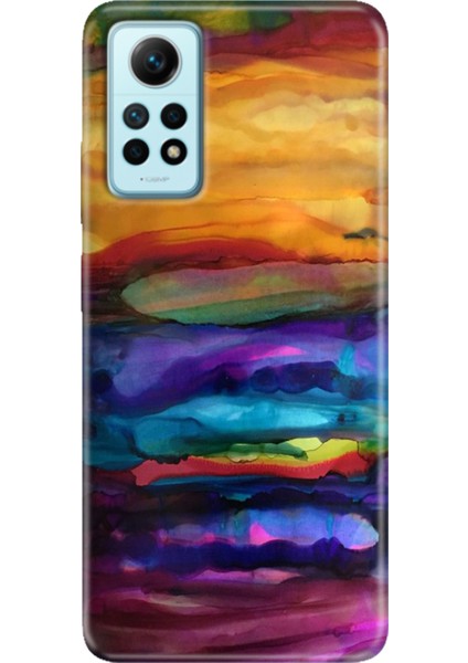 Xiaomi Redmi Note 12 Pro 4g Kılıf Desenli Outlet Silikon Sulu Boya