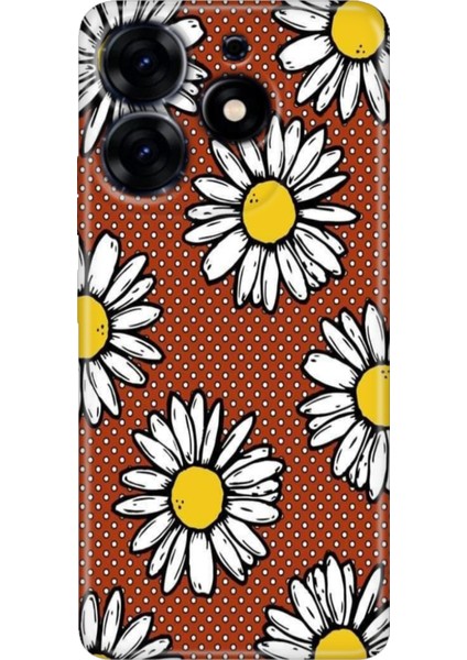 Tecno Spark 10 Pro Kılıf Renkli Temalı Tarz Silikon Puantiye