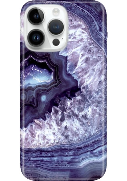 iPhone 16 Pro Max Kılıf Silikon Desenli Baskılı Cover Elmas