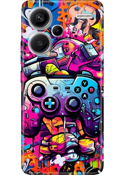 Xiaomi Redmi Note 13 Pro Plus 5g Kılıf Tasarım Outlet Silikon Gamer