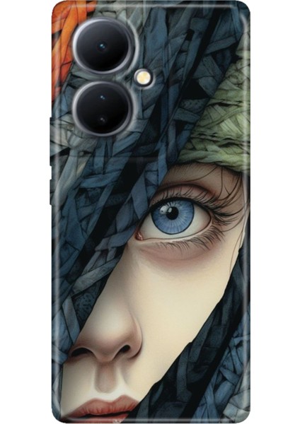 Vivo V29 Lite 5g Kılıf Desenli Silikon Kampanyalı Kapak Siluet