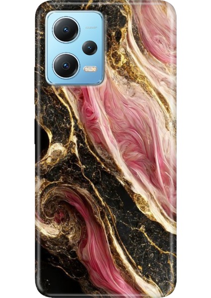 Xiaomi Redmi Note 12 4g Kılıf Desenli Design Silikon Seattle Mermer