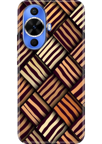 Huawei Nova 12S Kılıf Desenli Kapak Renkli Tpu Uv Leo