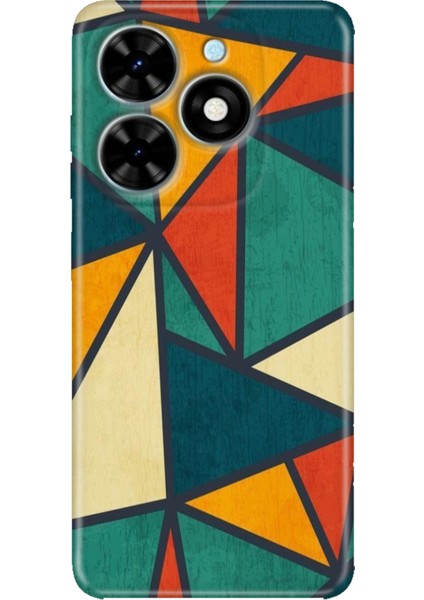 Tecno Spark Go 2024 Kılıf Baskılı Esnek Silikon Kapak Wall