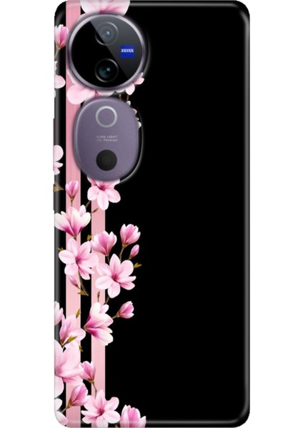 Vivo V40 Kılıf Desenli Temalı Esnek Silikon Natural