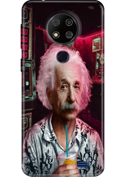 Reeder P13 Blue Max 2020 Kılıf Desenli Kapak Silikon Cover Albert