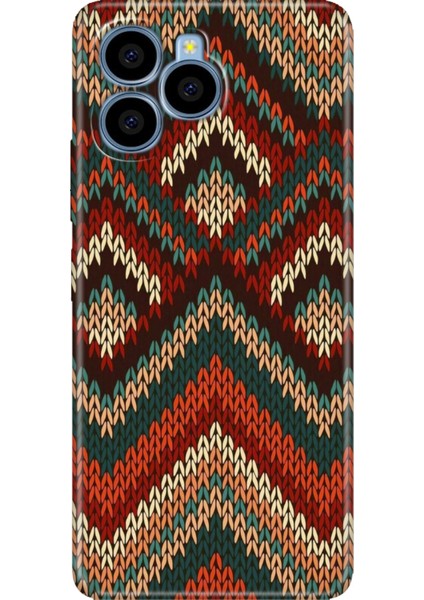 Omix X6 Kılıf Silikon Özel Kapak Zikzak