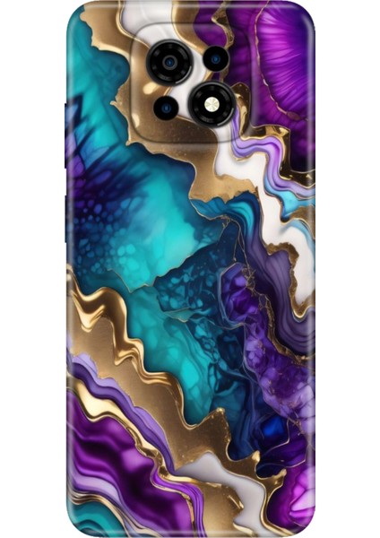 Casper Via M30 Kılıf Outlet Desenli Ermer Kapak Silikon Keskin Ametist