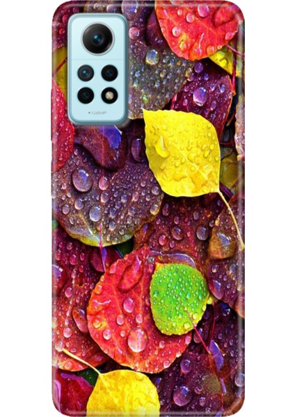 Xiaomi Redmi Note 12 Pro 4g Kılıf Desenli Outlet Silikon Sonbahar