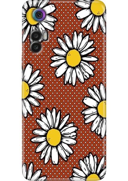Tcl 30 Kılıf Silikon Renkli Phone Case Puantiye
