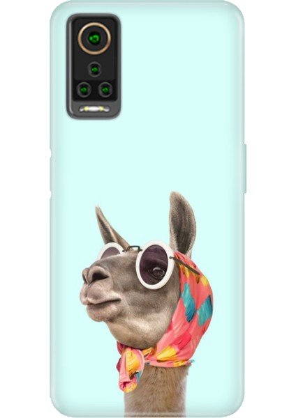 General Mobile Gm 22 Pro Kılıf Hd Desenli Esnek Silikon Deve