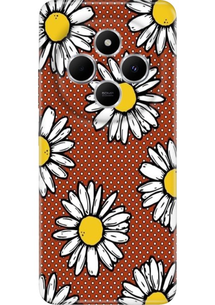 Xiaomi Redmi 14C Kılıf Renkli Rubber Desenli Silikon Puantiye