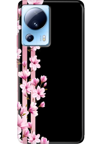 Xiaomi Mi 13 Lite Kılıf Desenli Mi 13 Lite Design Silikon Natural