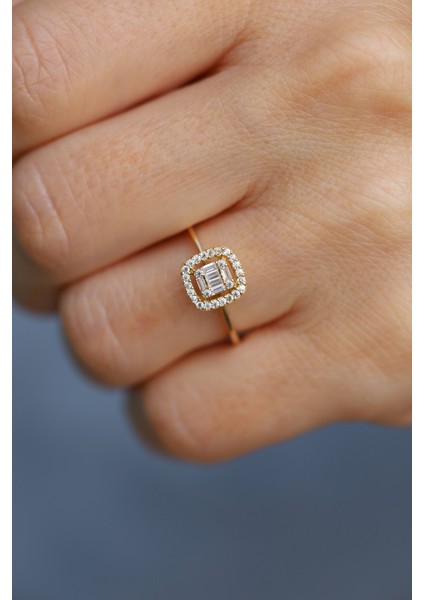 14 Ayar Altın Ince Baget Yüzük fiyatları