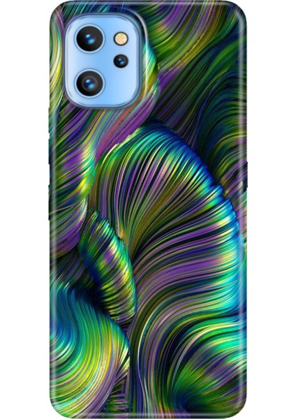 Reeder S19 Max Pro Kılıf Desenli Temalı Baskılı Silikon Kapak Holographic