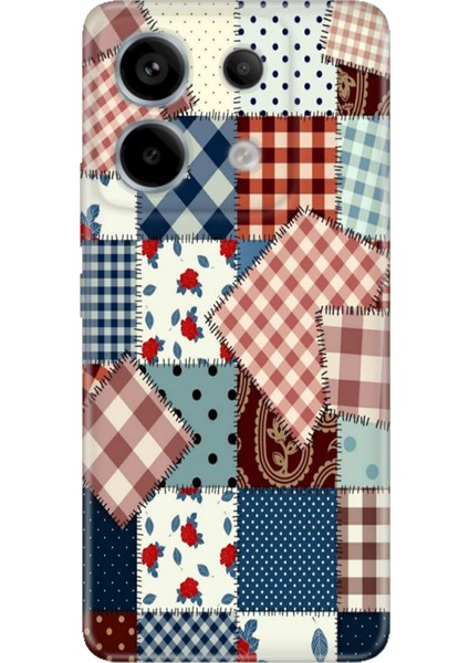 Redmi Note 13 Pro 5g / Poco X6 Kılıf Renkli Esnek Silikon Yama