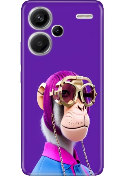 Xiaomi Redmi Note 13 Pro Plus 5g Kılıf Tasarım Outlet Silikon Monkey